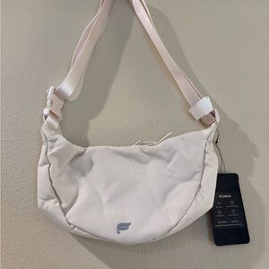 Fabletics Cream The Sling Bag - NWT